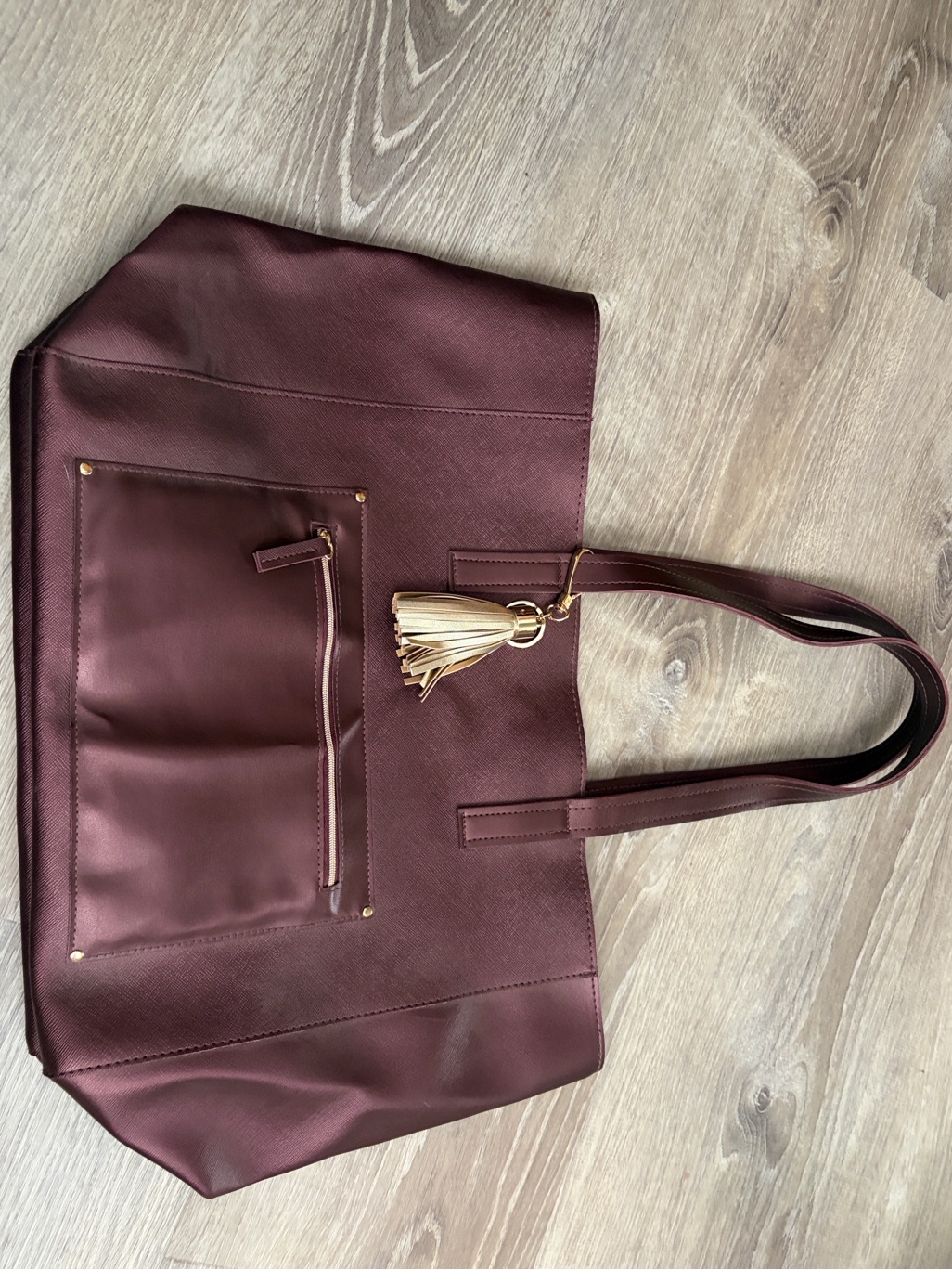 Burgundy Bath And Body Works Bag - Nwt